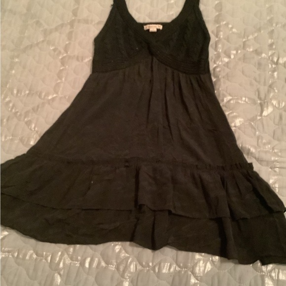 FOREVER~BLACK DRESS~WITH SILVER FLECKS~SIZE M - Picture 3 of 6